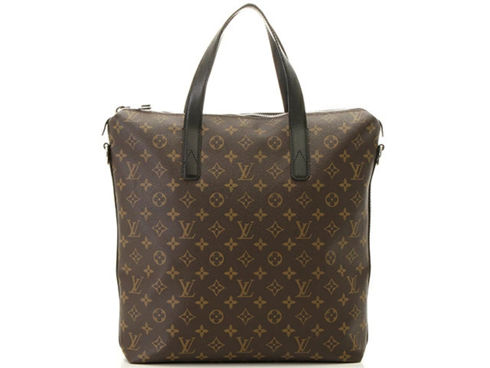 LOUIS VUITTON Kitan bag Monogram Macassar Brown